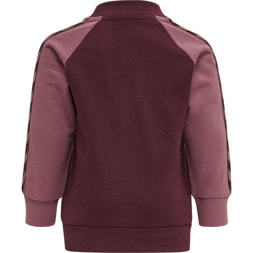 hmlPUK ZIP JACKET, WINDSOR WINE, packshot