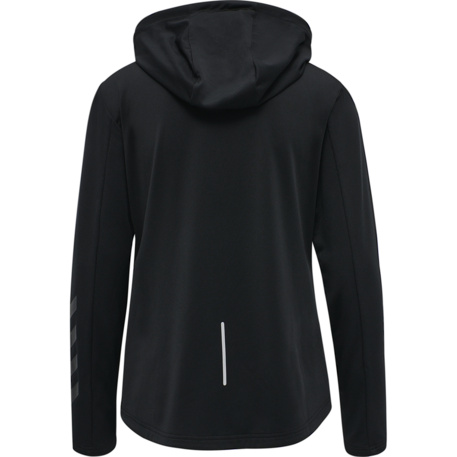 hmlSELBY ZIP HOODIE, BLACK, packshot