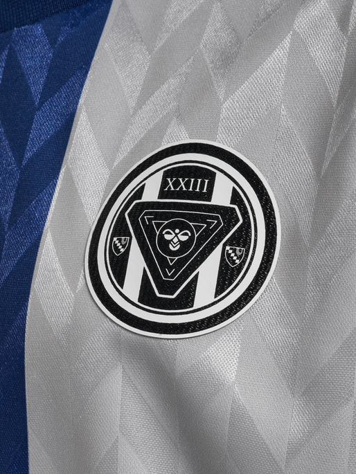 hmlJR LOOSE FB JERSEY S/S, SILVER SCONCE hmlJR LOOSE FB JERSEY S/S, SILVER SCONCE, packshot