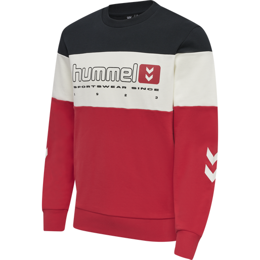 hmlLGC MUSA SWEATSHIRT, TRUE RED, packshot