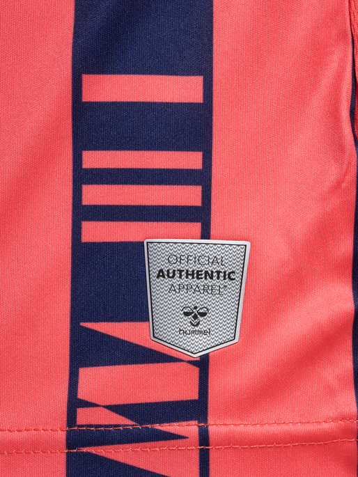 EFC 23/24 AWAY JERSEY S/S, HOT CORAL, packshot