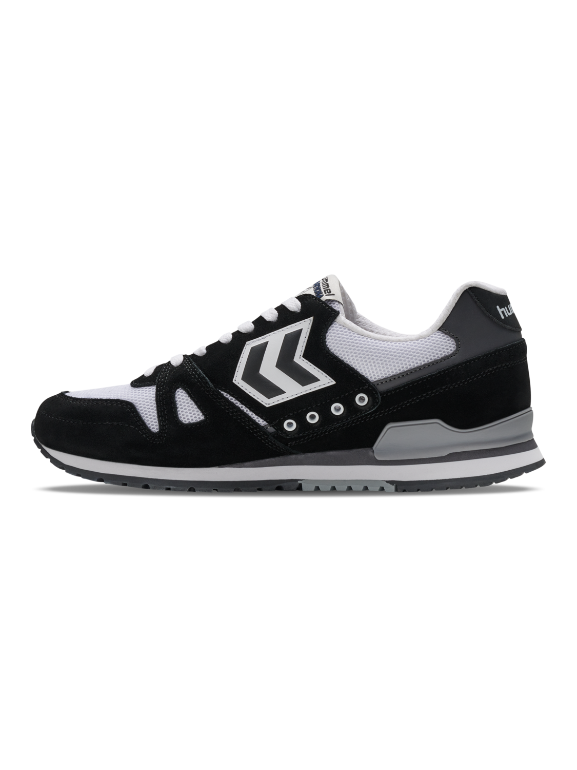 MARATHONA SUEDE, BLACK/WHITE, packshot