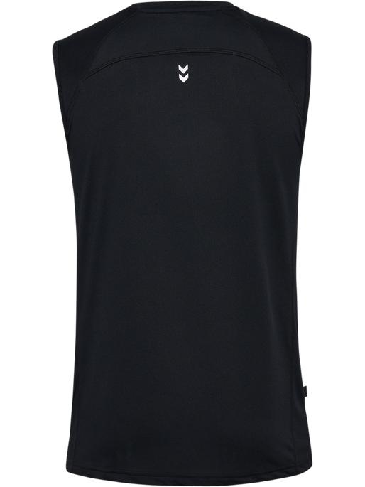 hmlPULSE WORKOUT TANK TOP, BLACK hmlPULSE WORKOUT TANK TOP, BLACK, packshot