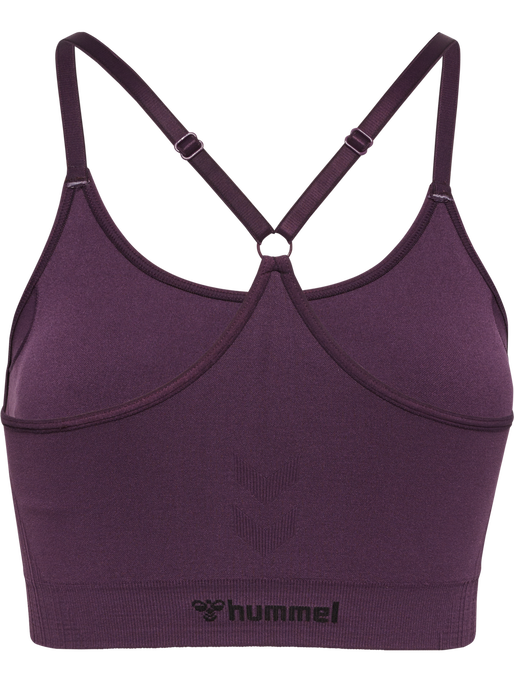 hmlMT DEFINE SEAMLESS PADDED BRA, PLUM PERFECT hmlMT DEFINE SEAMLESS PADDED BRA, PLUM PERFECT, packshot