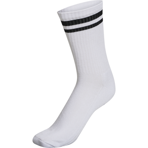 hmlRETRO 4-PACK SOCKS MIX, WHITE, packshot