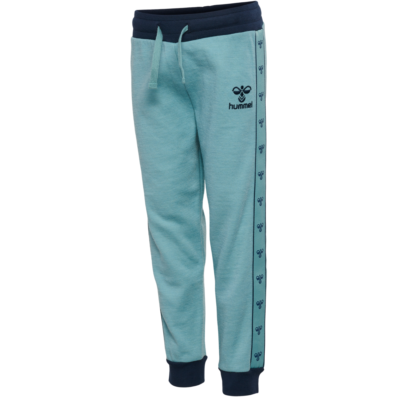 hmlWULBA PANTS, MINERAL BLUE, packshot