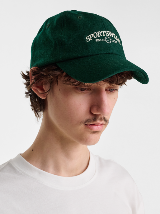 hmlBASEBALL CAP SW, DARK GREEN, model