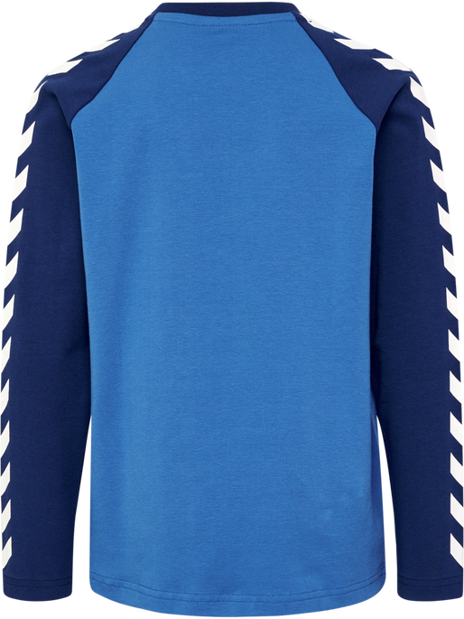 hmlBOYS T-SHIRT L/S, NEBULAS BLUE, packshot