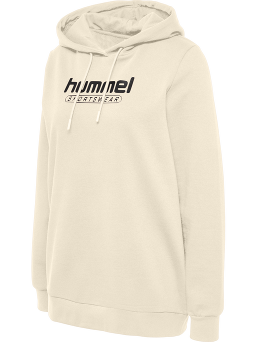 hmlBOOSTER WOMAN HOODIE, WOOD ASH, packshot