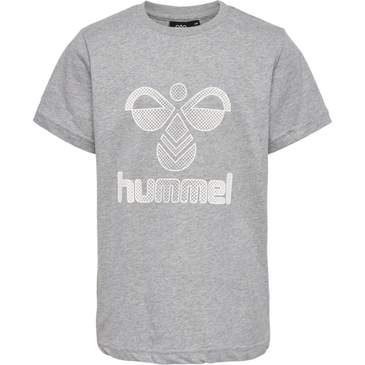 hmlPROUD T-SHIRT S/S, GREY MELANGE hmlPROUD T-SHIRT S/S, GREY MELANGE, packshot