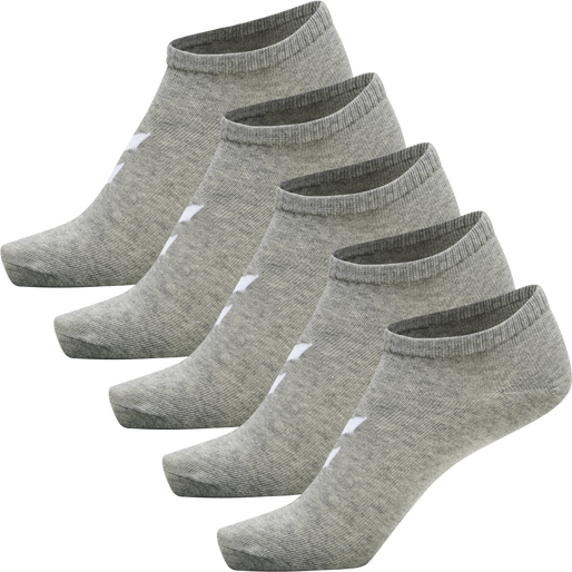 hmlMATCH ME SOCK 5-PACK, GREY MELANGE hmlMATCH ME SOCK 5-PACK, GREY MELANGE, packshot