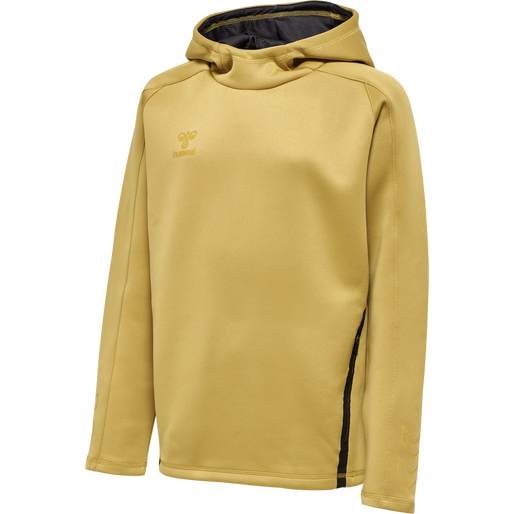 hmlCIMA XK HOODIE KIDS, ANTIQUE GOLD, packshot