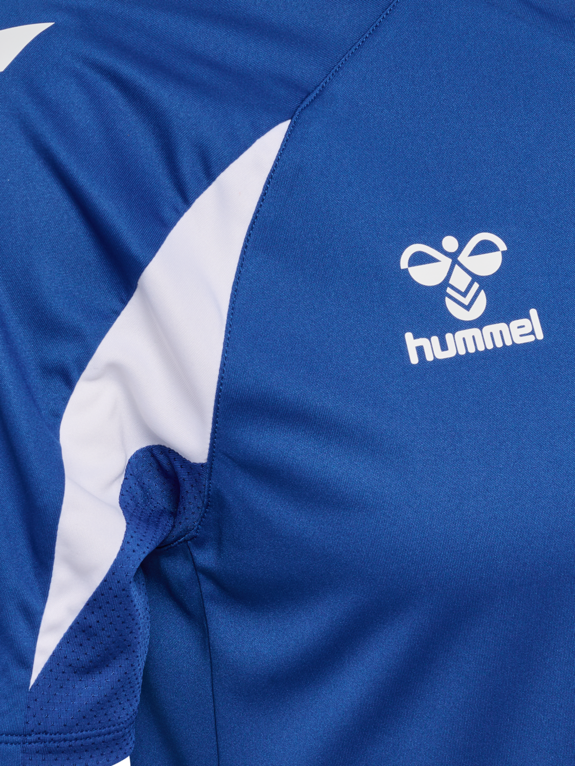 hmlCORE 2.0 JERSEY S/S, TRUE BLUE/WHITE, packshot