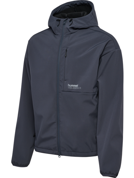 hmlLOOSE SOFTSHELL JACKET, EBONY hmlLOOSE SOFTSHELL JACKET, EBONY, packshot