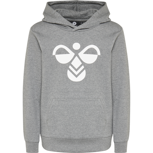 hmlCUATRO HOODIE, MEDIUM MELANGE, packshot