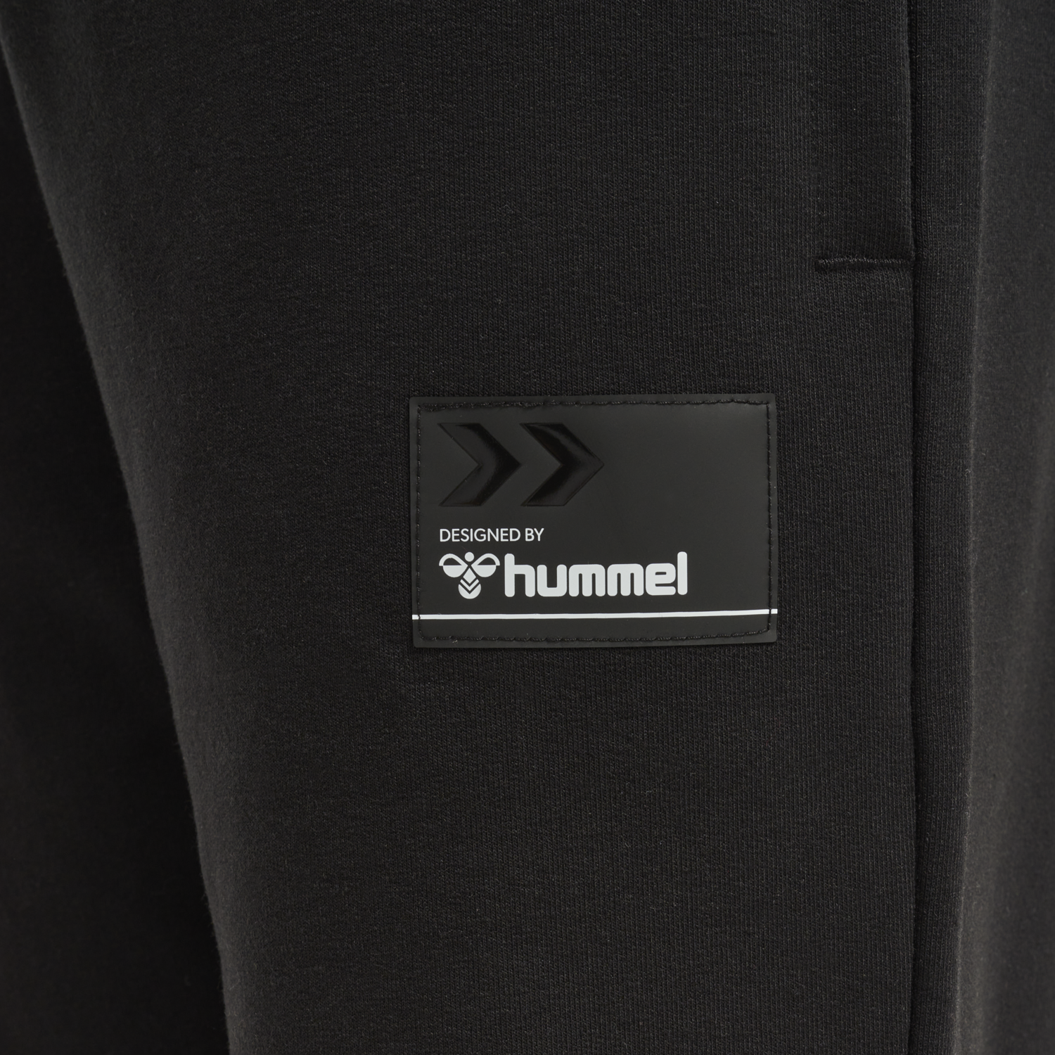 hmlEDWARD PANTS, BLACK, packshot