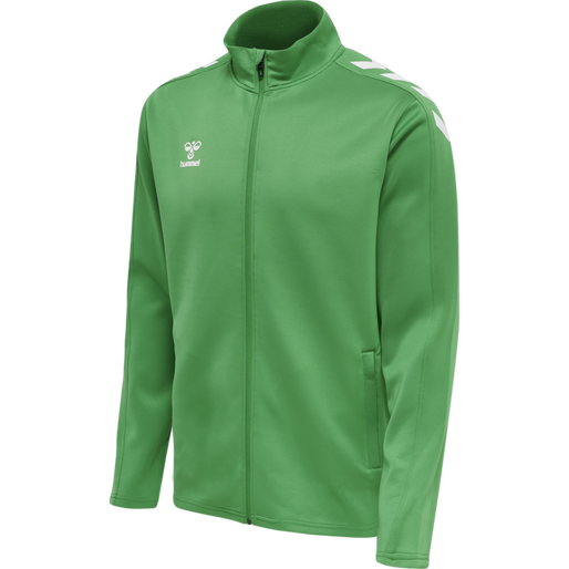 hmlCORE XK POLY ZIP SWEAT, JELLY BEAN, packshot