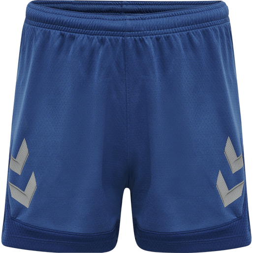 hmlLEAD WOMENS POLY SHORTS, TRUE BLUE hmlLEAD WOMENS POLY SHORTS, TRUE BLUE, packshot