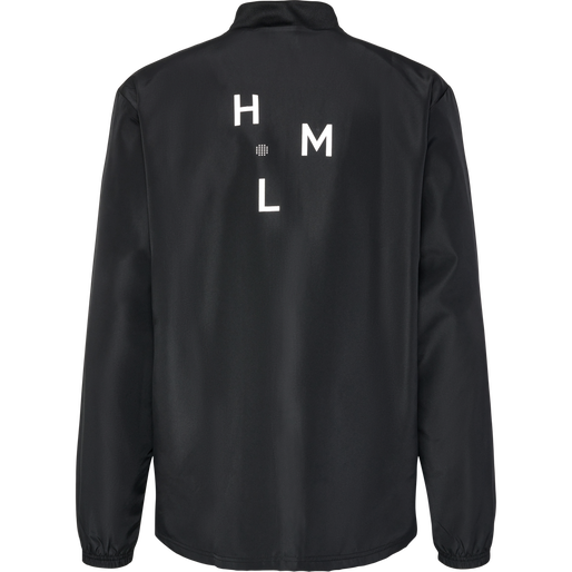 hmlCOURT WOVEN JACKET, BLACK, packshot