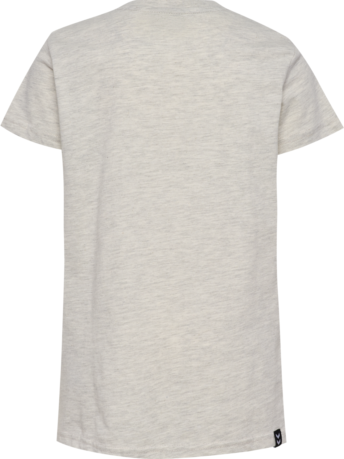 hmlMOVER COTTON T-SHIRT S/S KIDS, EGRET MELANGE, packshot