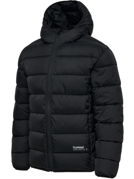 hmlLIGHTWEIGHT PUFFER JACKET, BLACK hmlLIGHTWEIGHT PUFFER JACKET, BLACK, packshot