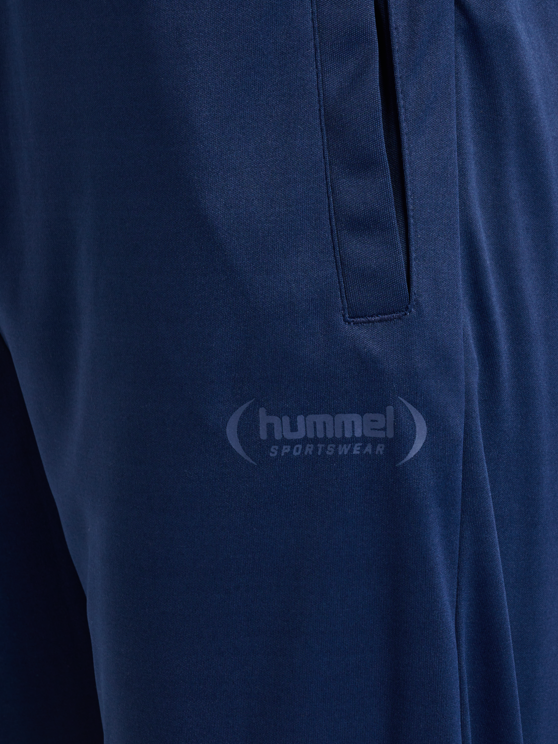 hmlFELIX  POLY TRACKSUIT SET, DRESS BLUES, packshot