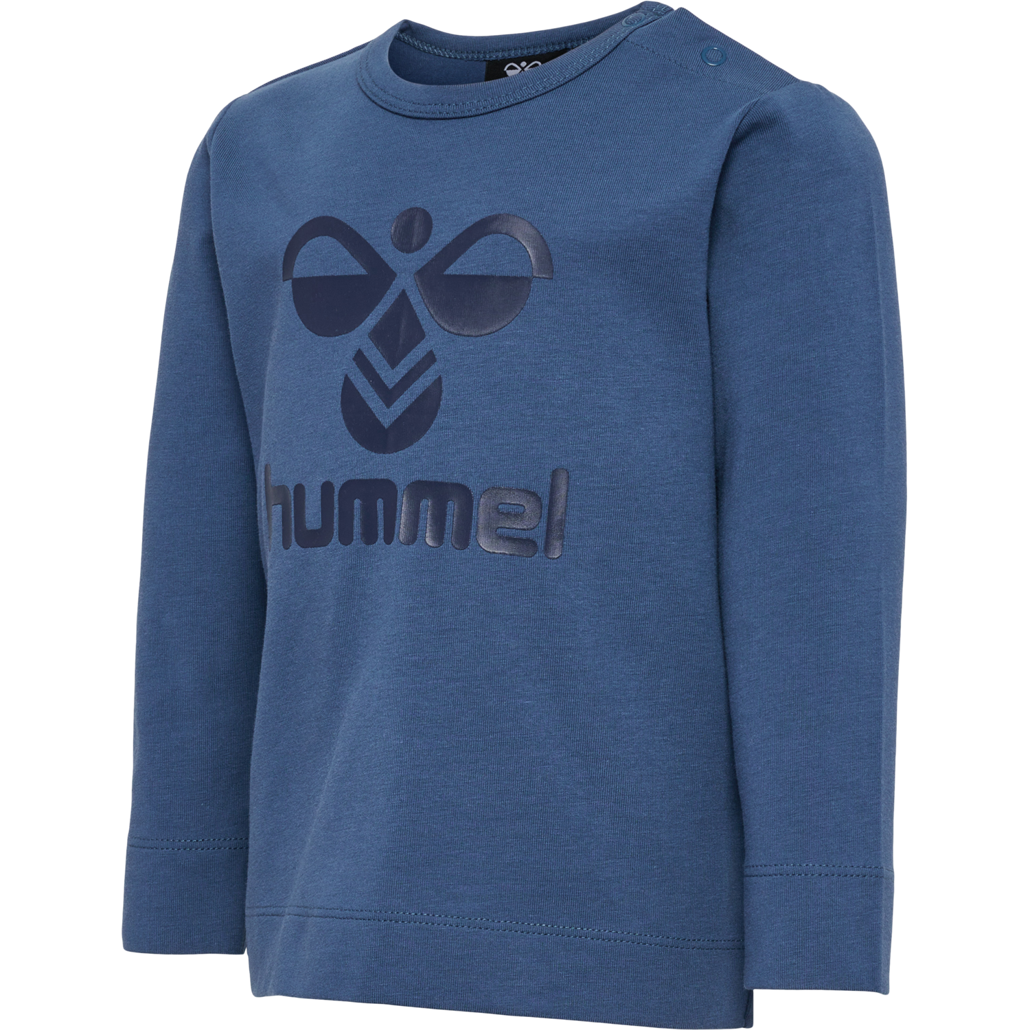 hmlSTEEN T-SHIRT L/S, ENSIGN BLUE, packshot