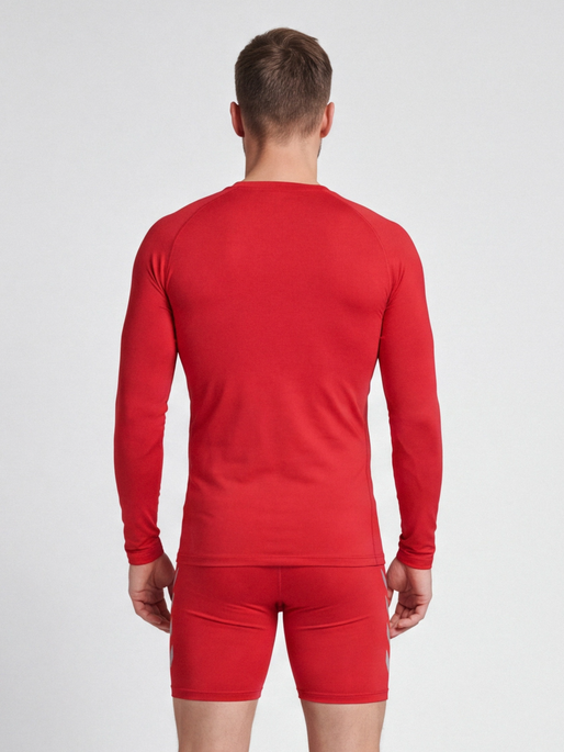 hmlBL PERFORMANCE TEE L/S, TRUE RED, model