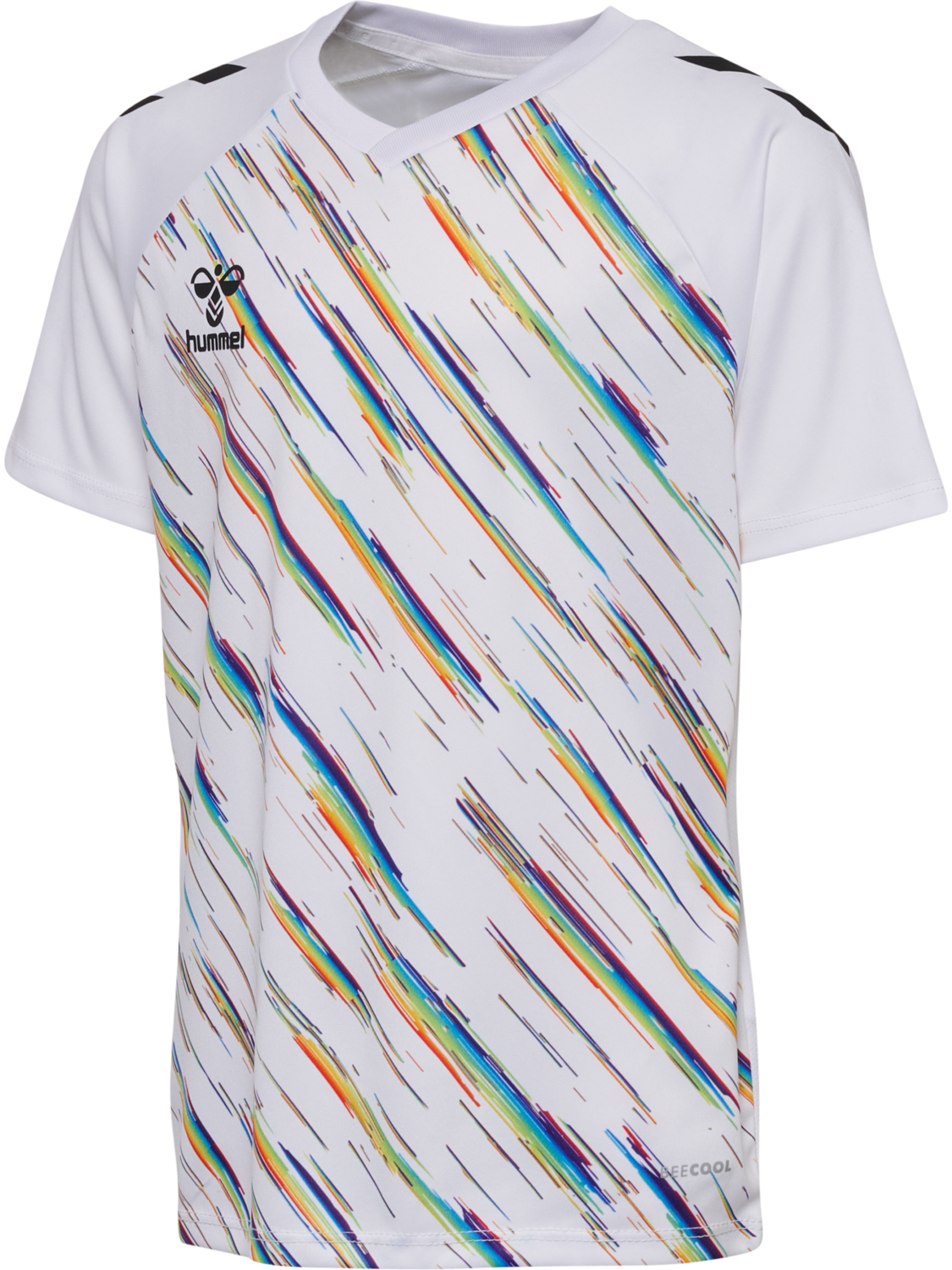hmlMATCH TRIUMPH JERSEY S/S KIDS, WHITE/MULTICOLOR, packshot