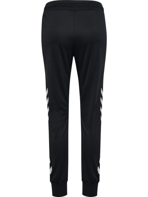 hmlLEGACY EVY REGULAR POLY PANTS, BLACK, packshot