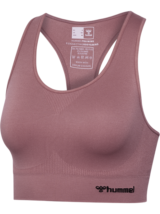 hmlTIF SEAMLESS SPORTS TOP, ROSE TAUPE, packshot
