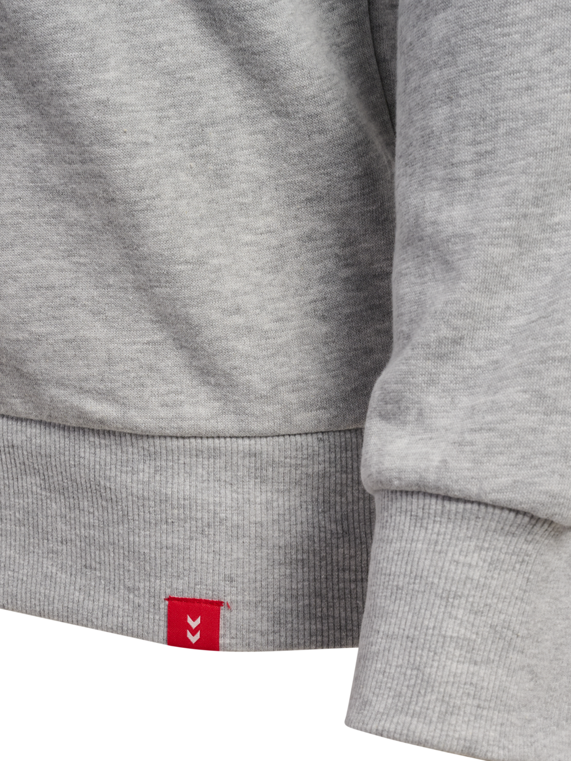 hmlLEGACY ZIP HOODIE, LIGHT GREY MELANGE, packshot