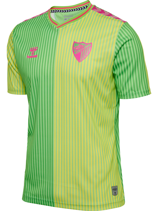 MCF 23/24 AWAY JERSEY S/S, GREEN GECKO UNSPONSORED, packshot