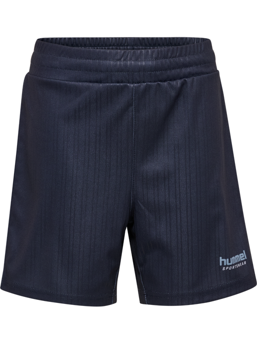 hmlJR LOOSE BALL  JERSEY S/S SET, FADED DENIM hmlJR LOOSE BALL  JERSEY S/S SET, FADED DENIM, packshot