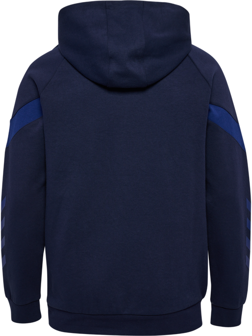 hmlTRAVEL SWEAT HOODIE, MARINE, packshot
