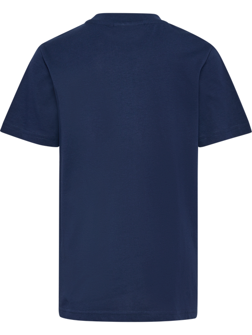 hmlJR BASE T-SHIRT S/S, DRESS BLUES, packshot