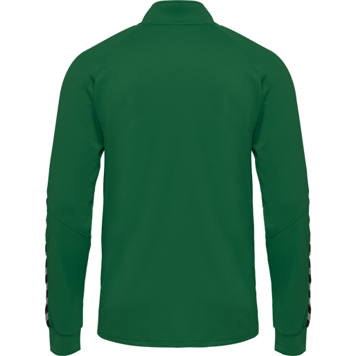 hmlAUTHENTIC KIDS POLY ZIP JACKET, EVERGREEN hmlAUTHENTIC KIDS POLY ZIP JACKET, EVERGREEN, packshot