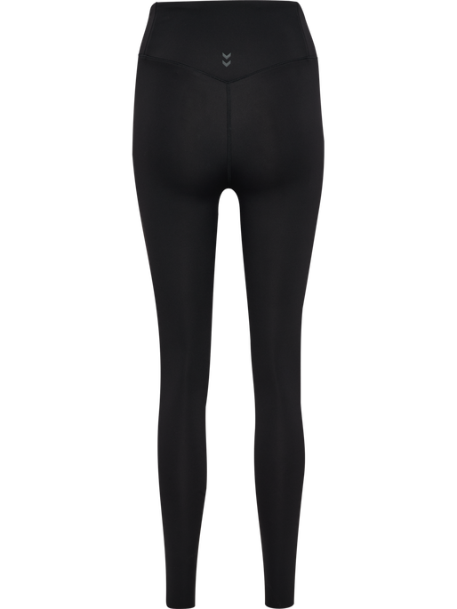 hmlYOGA WRAP HIGH WAIST W TIGHTS, BLACK hmlYOGA WRAP HIGH WAIST W TIGHTS, BLACK, packshot