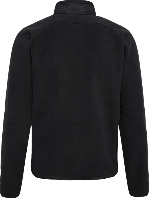 hmlGO FLEECE JACKET, BLACK hmlGO FLEECE JACKET, BLACK, packshot