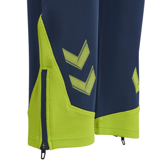 hmlLEAD WOMEN POLY PANTS, DARK DENIM, packshot