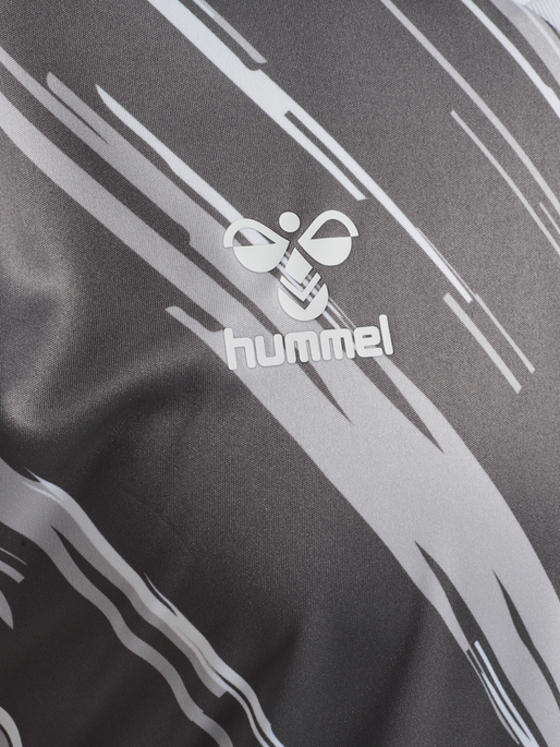 hmlMATCH TRIUMPH JERSEY S/S, STEEL GRAY/WHITE hmlMATCH TRIUMPH JERSEY S/S, STEEL GRAY/WHITE, packshot