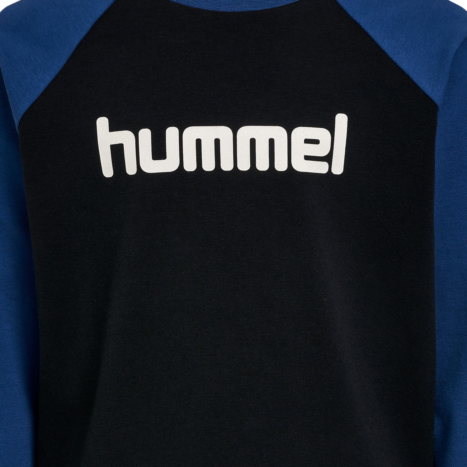 hmlBOYS T-SHIRT L/S, DARK DENIM, packshot
