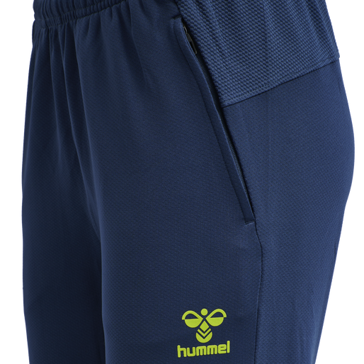 hmlLEAD WOMEN POLY PANTS, DARK DENIM, packshot