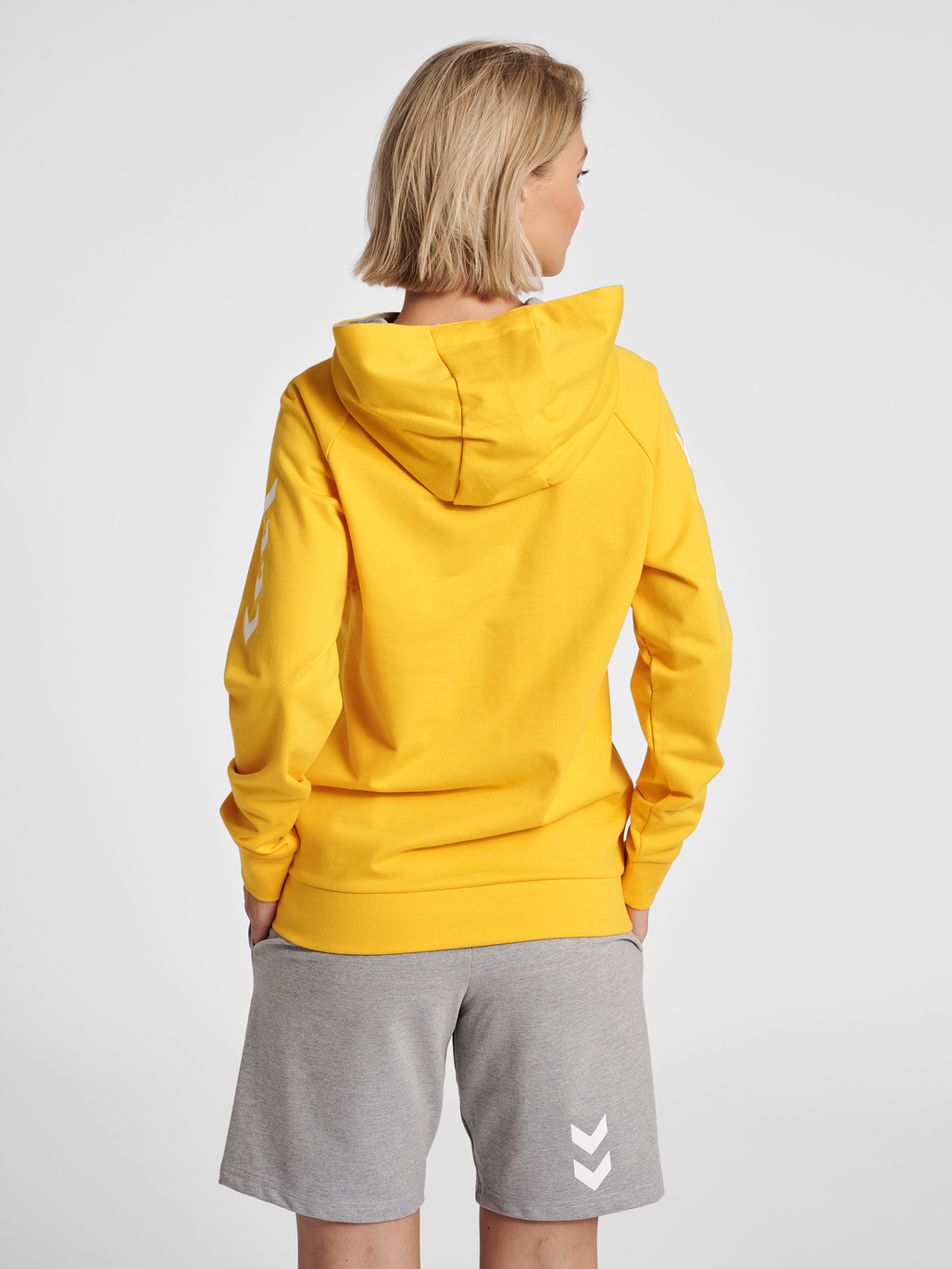 Women's pullover hoodies yellow outlet