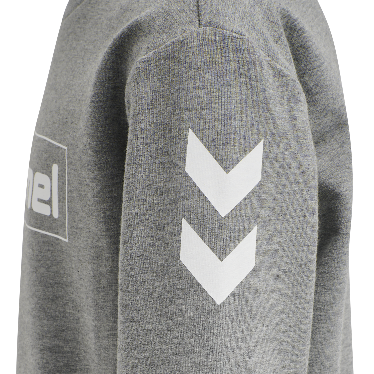 hmlBOX SWEATSHIRT, MEDIUM MELANGE, packshot