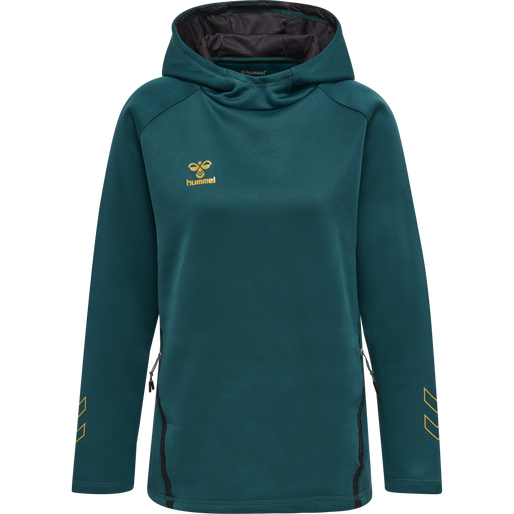 hmlCIMA XK HOODIE WOMAN, BLUE CORAL hmlCIMA XK HOODIE WOMAN, BLUE CORAL, packshot