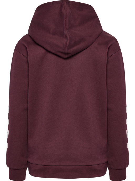 hmlJR LOGO HOODIE, VINEYARD WINE hmlJR LOGO HOODIE, VINEYARD WINE, packshot