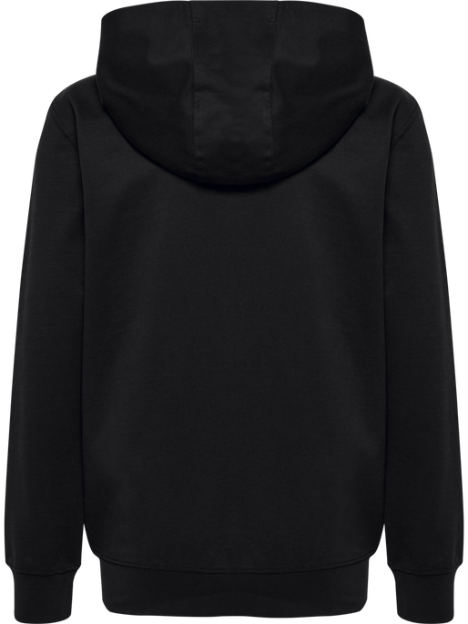 hmlGO 2.0 ZIP HOODIE KIDS, BLACK hmlGO 2.0 ZIP HOODIE KIDS, BLACK, packshot