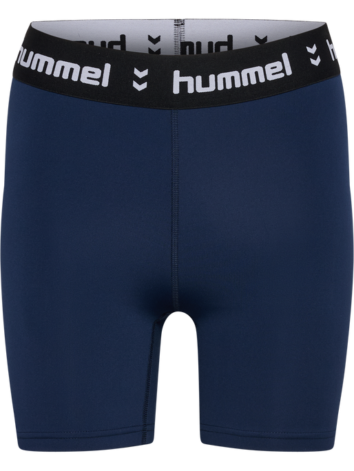 hmlPULSE MID WAIST SHORT TIGHTS, DRESS BLUES, packshot