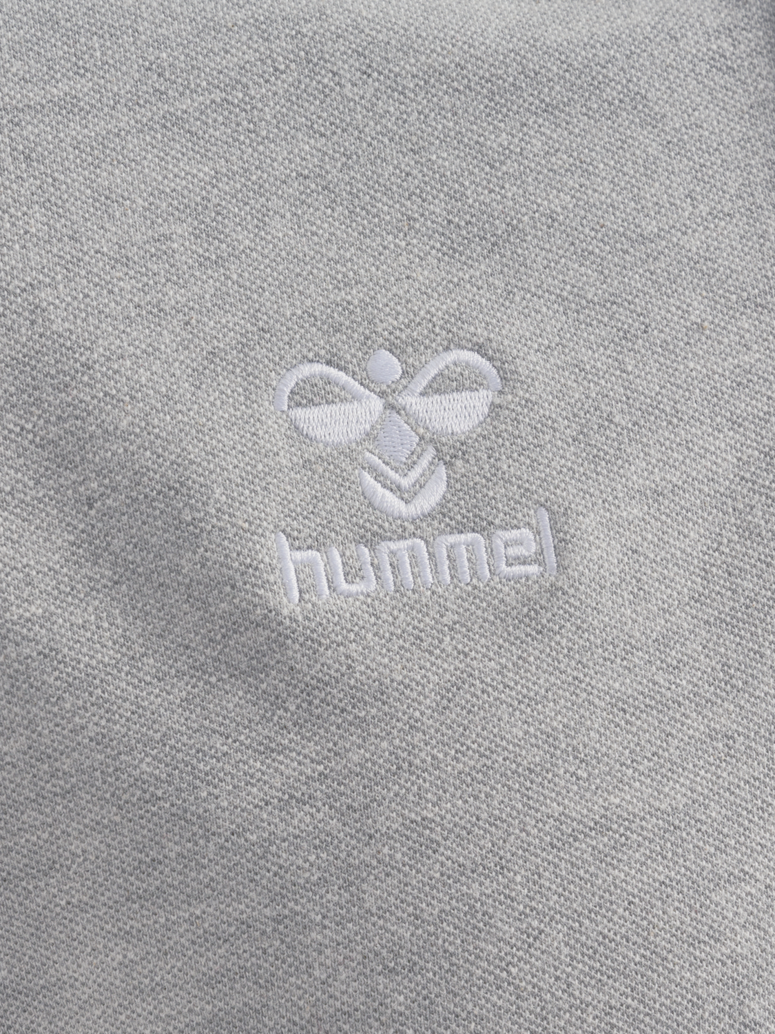 hmlGO 2.0 POLO, GREY MELANGE, packshot